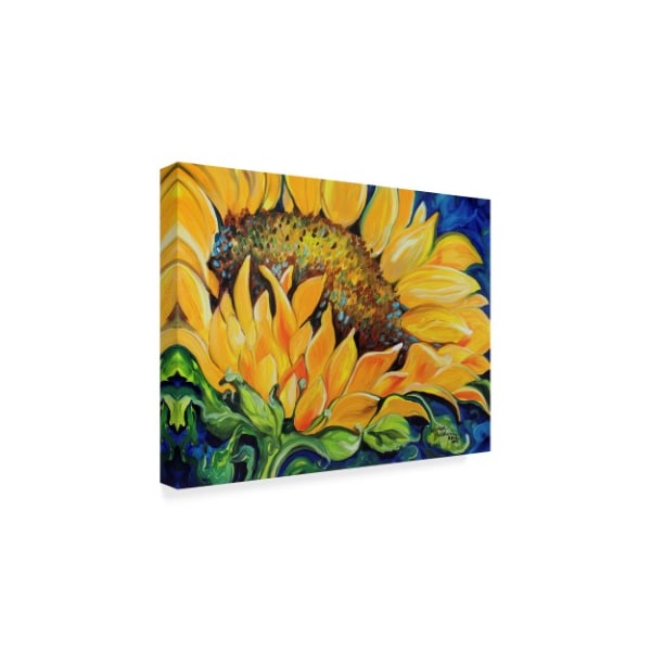 Marcia Baldwin 'Sunflower September' Canvas Art,35x47